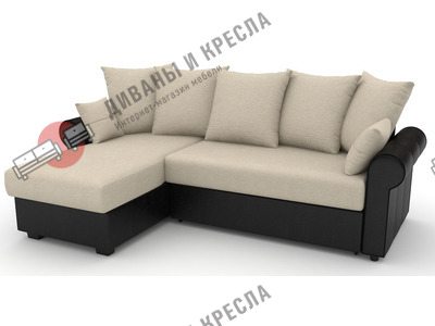 Диван угловой Рейн-эконом Астра Блэк