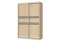 Шкаф-купе прямой Стиль-2 кожа 90x40x200