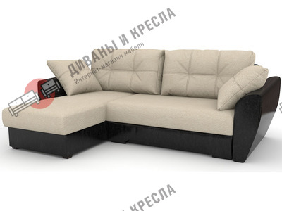 Диван угловой Амстердам-эконом Астра Блэк