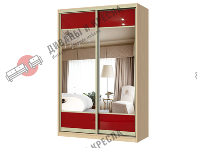 Шкаф-купе прямой Аристократ-2 Оракал 100x40x200