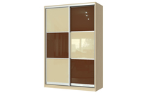 Шкаф-купе прямой Гамбит-2 Оракал 90x40x200