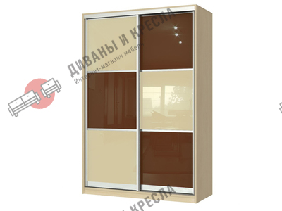 Шкаф-купе прямой Гамбит-2 Оракал 90x40x200