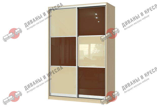 Шкаф-купе прямой Гамбит-2 Оракал 90x40x200