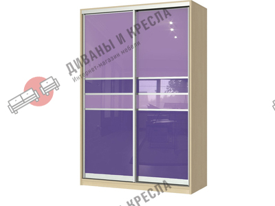 Шкаф-купе прямой Президент-2 Оракал 100x40x200