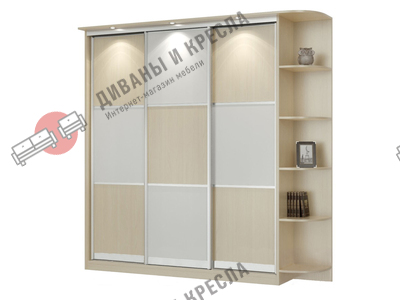 Шкаф-купе прямой Гамбит-3