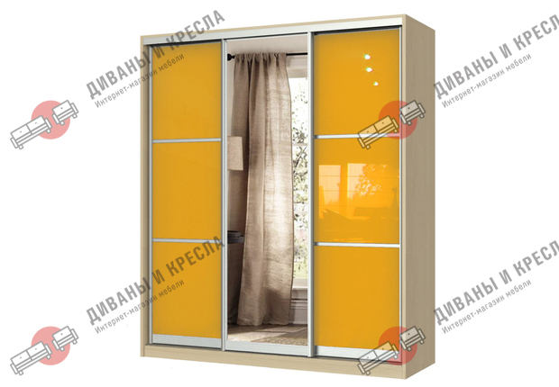 Шкаф-купе прямой Фаэтон-3 Оракал 170x40x200